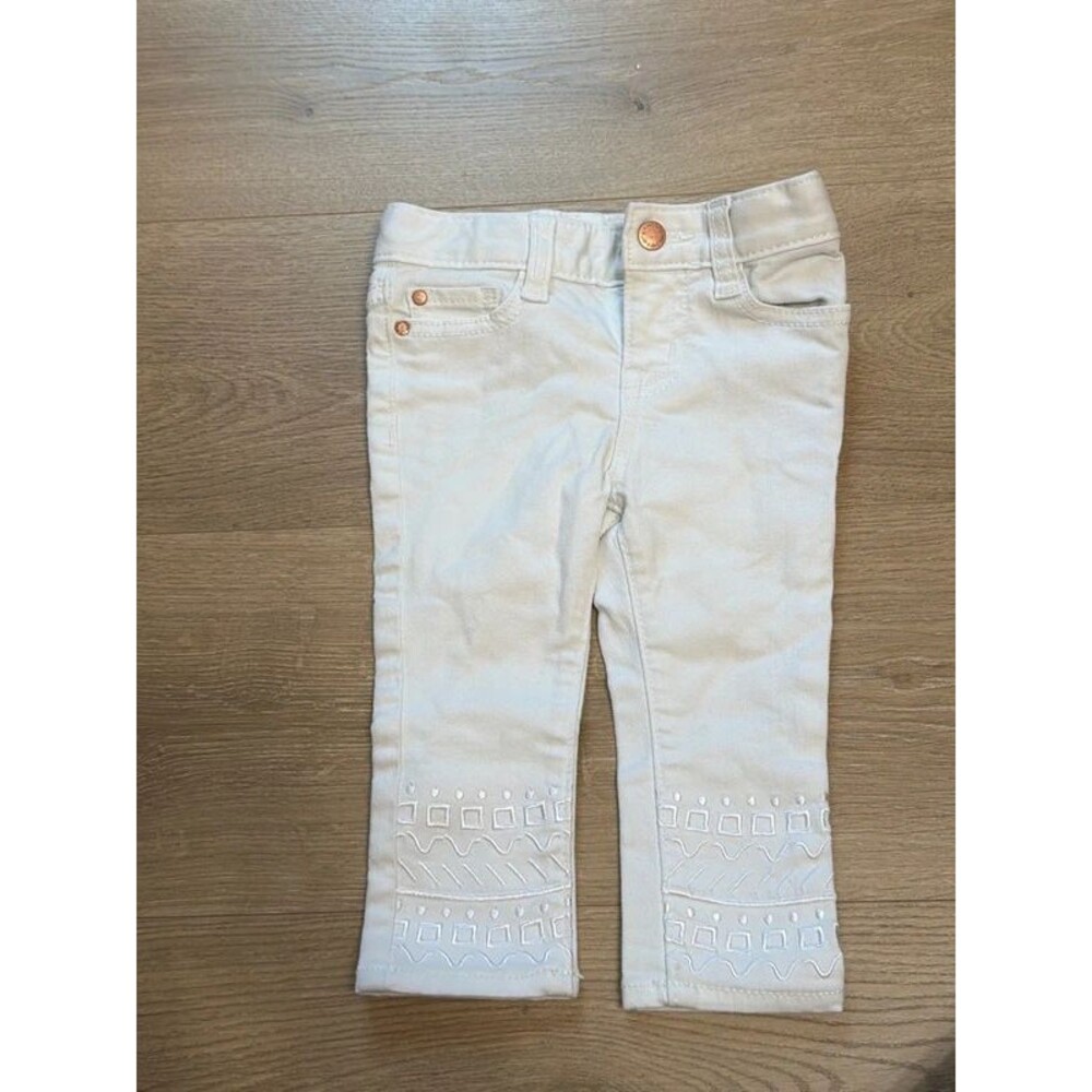 Osh Kosh White Toddler Skinny Jeans
